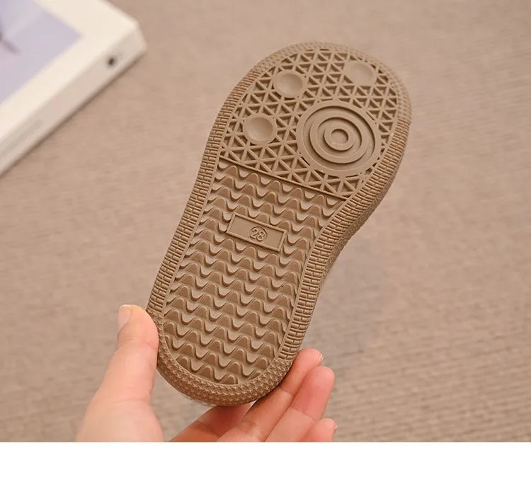 Children Casual Sports Shoes 2025 Spring New Girls Running Shoes Kids Sneakers Fashion Single Shoes Boys Leisure Walking Shoe