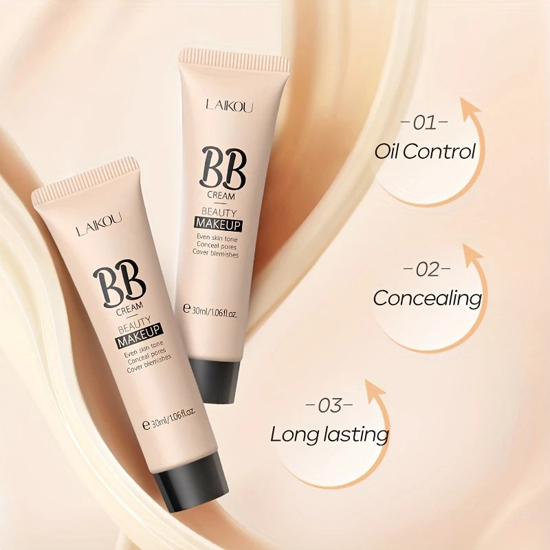 9-color Optional Concealer BB Cream 30ml Natural Facial Concealer Primer Ultimate Coverage Waterproof Foundations Makeup