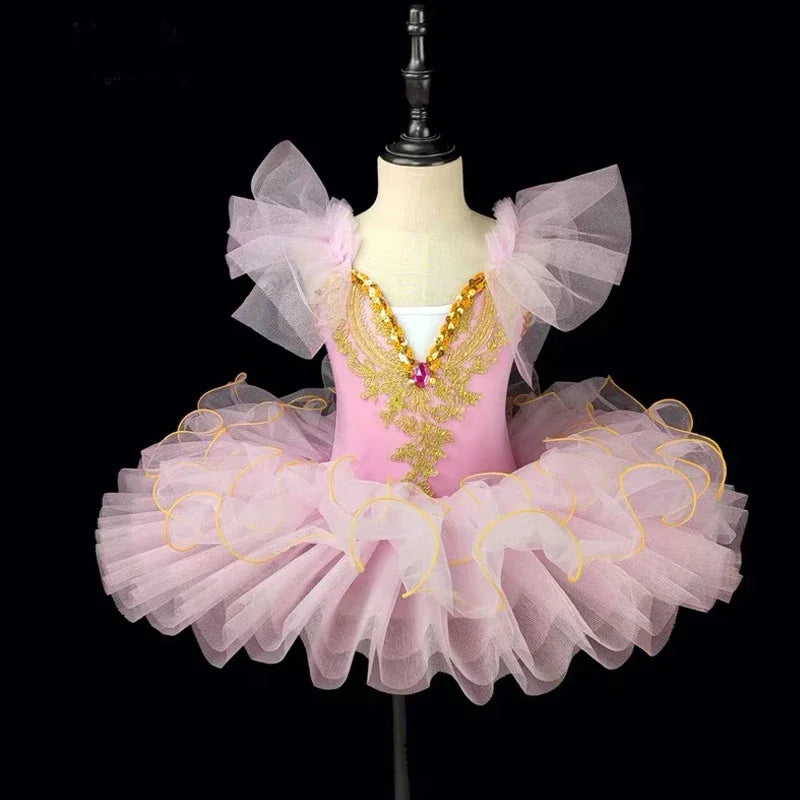 Tenues de Ballet pour filles, Costumes de Cosplay pour enfants, robe de   ballerine pour  spectacle de danse du lac des cygnes