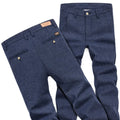 Brand 2022 Spring Autumn Winter Classic High Quality Men's Casual Pants Trousers Men Casual Pants Business Straight Size 38