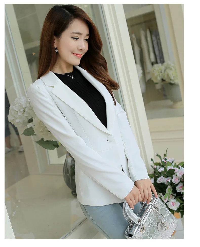 Casual Slim Blazers Jack Jacket Office