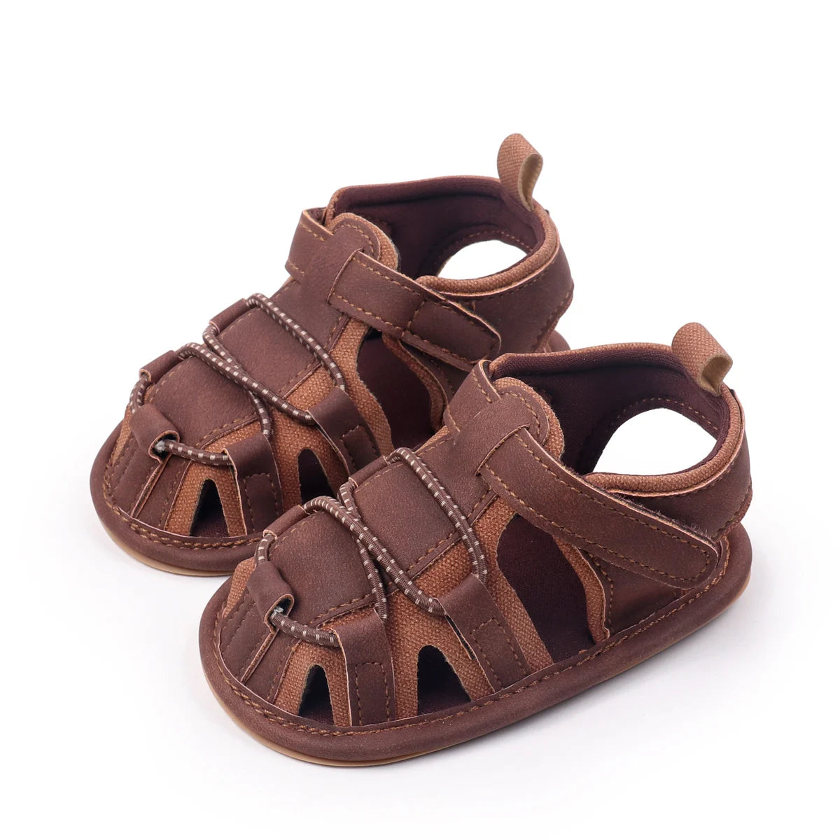 New Baby Shoes For Learning To Walk Spring And Summer Fashion Baby Shoes Soft Sole Anti-slip Sandals For Boys And Girls With Vel