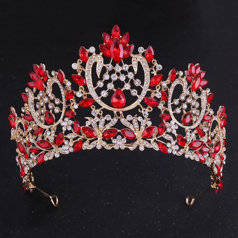 Rhinestone Tiaras and Bridal Wedding Hair  Jewelry