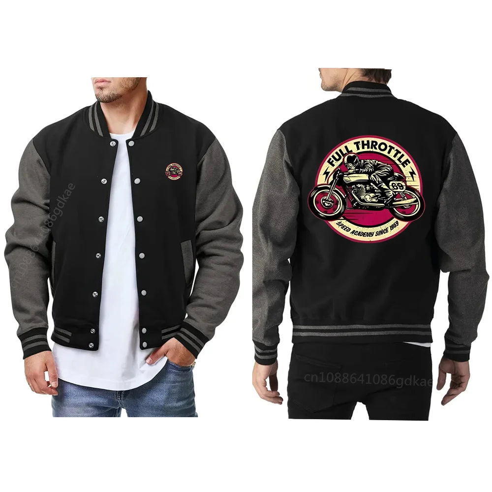 Baseball Jackets Men 2024 Autumn Winter Warm Thicken Men Jackets Windbreaker Coat US Baseball Uniform Casual Jacket Men Clothing