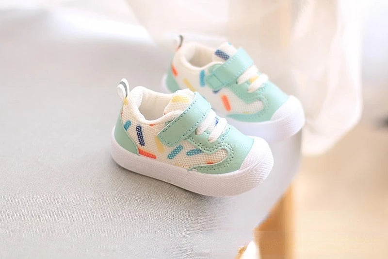 Zapatos Niña Baby Walking Shoes Autumn New Soft Sole Boy Casual Shoe Mesh Face Newborn Girl Sports Shoe Baby Shoes Zapatillas