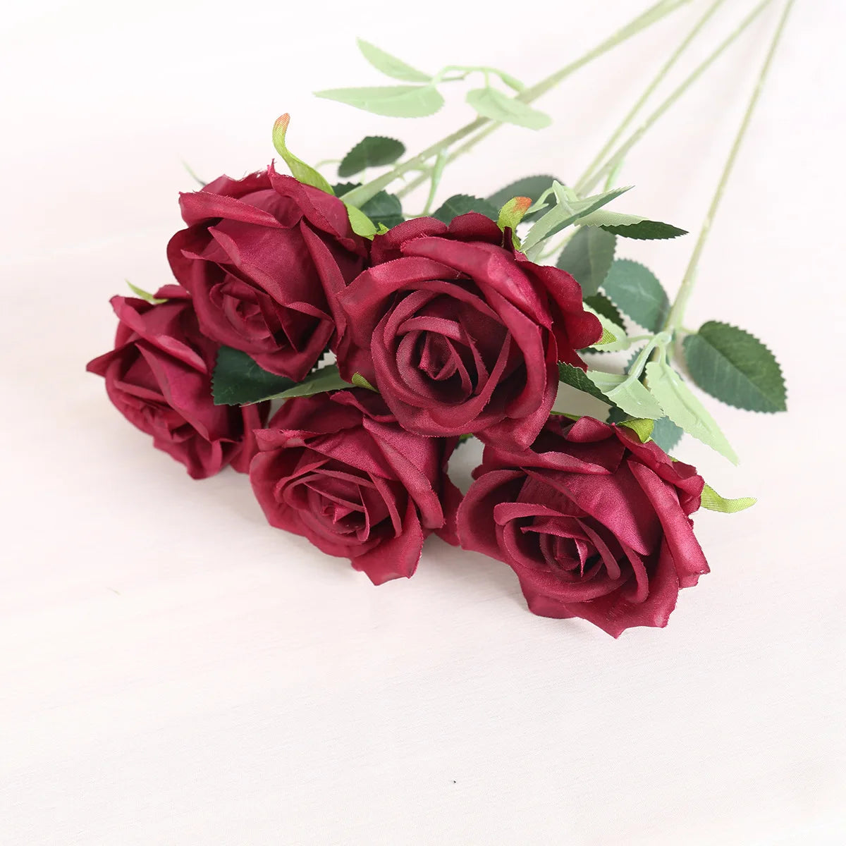 Artificial Roses Flowers Wedding Procional Flower Arch Decor Handheld Baund Wall Flower Bouquet Home Decor Accories
