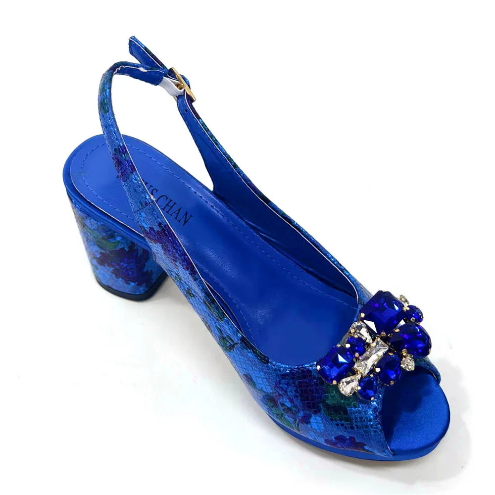 Wedding Bigger Size Thick Heel Shoes