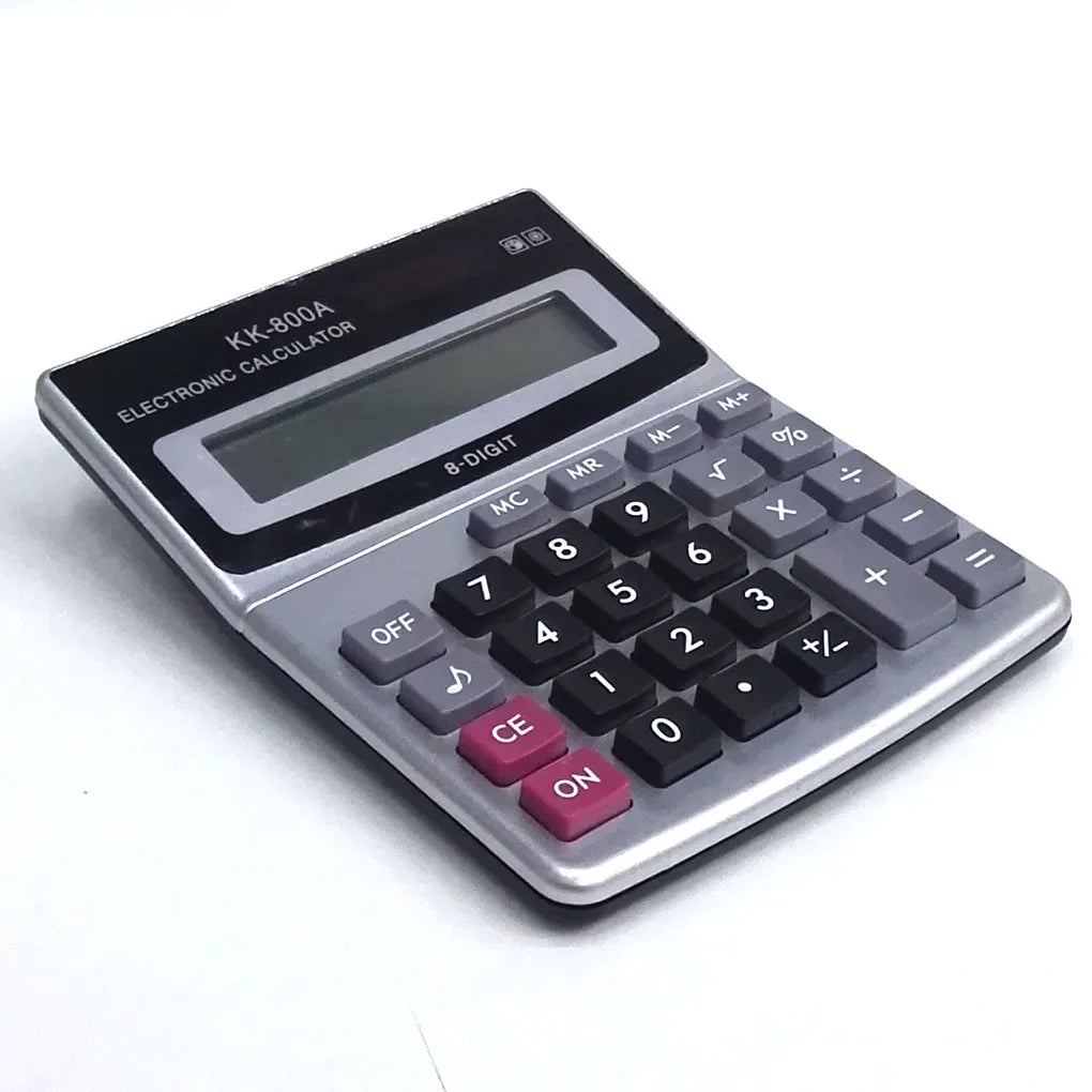 Calculator  Metal Desktop large font wide Calculator Business Computer Office Supplies with Manufacturer Wholesale