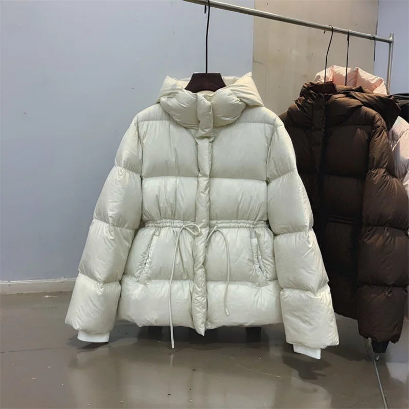 Women's Jacket 2025 New Winter Parkas Female Down Cotton Overcoat Hooded Casual Thick Warm Padded Short Coat Ladies Outwear Tops