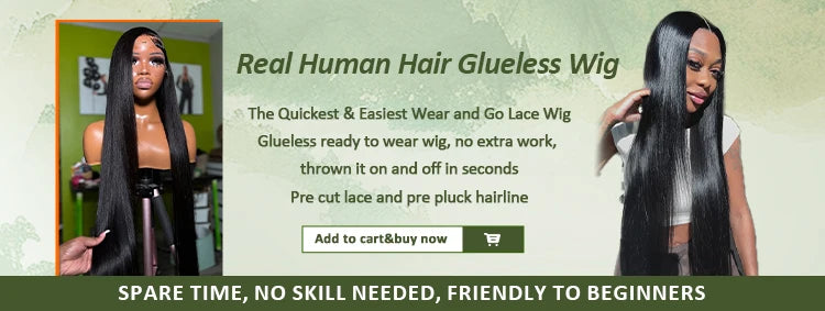 30 inch Glueless Wigs Human Hair Ready To Wear 6X4 Brazilian Straight HD Lace Front Human Hair Wig 100% Human Hair Wigs Glueless