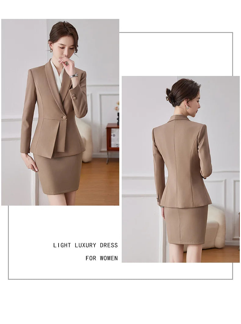 elegant Women Solid Suits