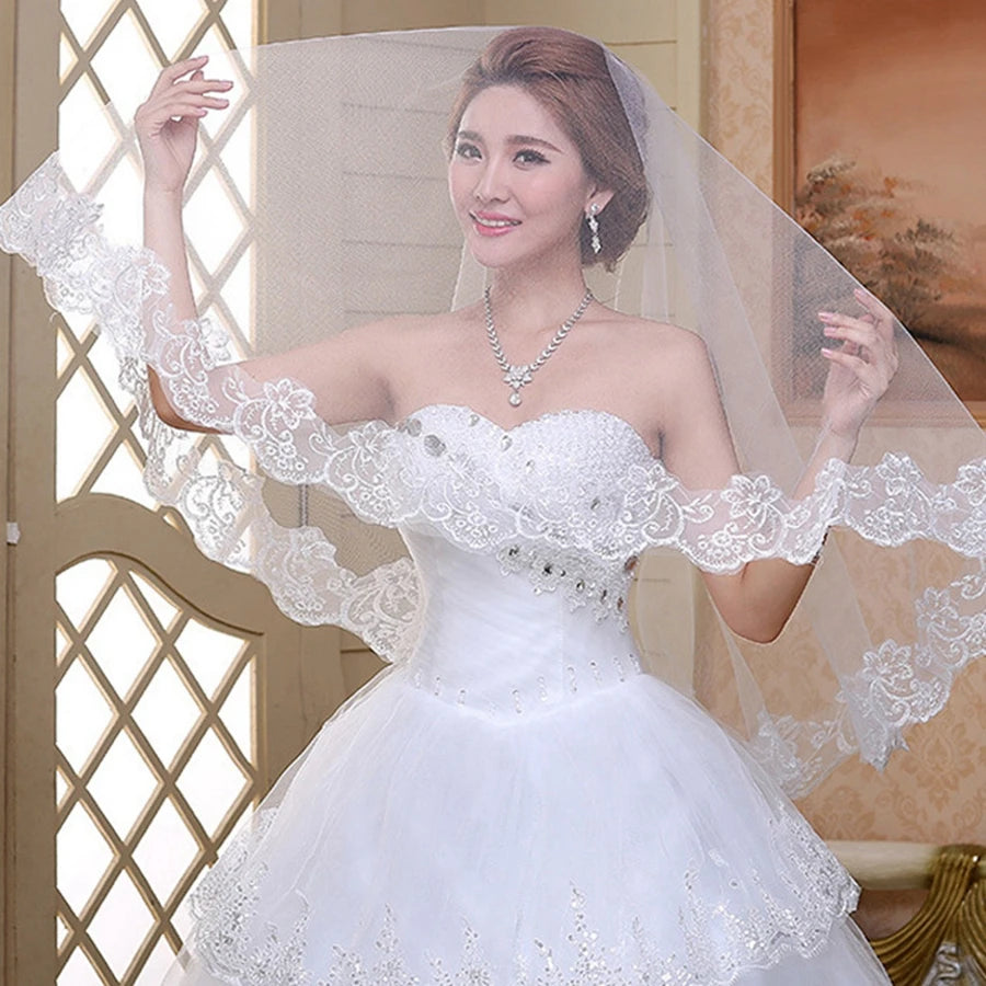 Wedding veils Lace