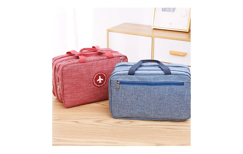 Waterproof Travel Cosmetic Storage Bag Portable Makeup Bag Large Capacity Travel Woman Makeup Travel Mens Toiletry Bag
