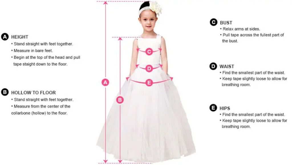 Flower Girls Dresses For Wedding Kids Pageant Dress First Holy Communion Dresses for Little Baby Party Prom Dress
