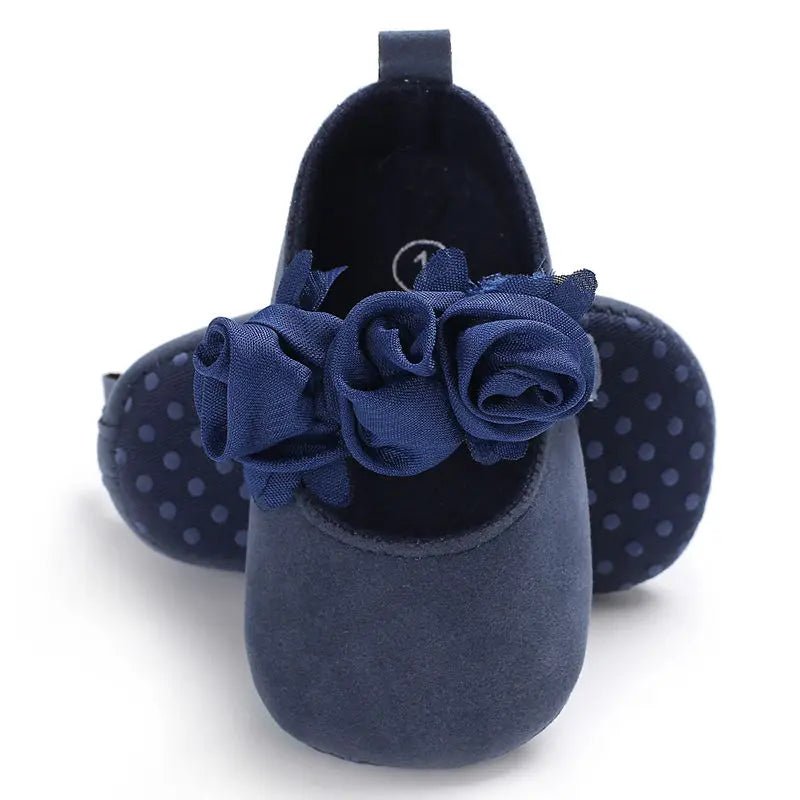 Infant Newborn Soft Sweet Mary Jane Baby Shoes Kids Wedding Party Dress Footwear Children Princess First Walker Baby Girl Shoes