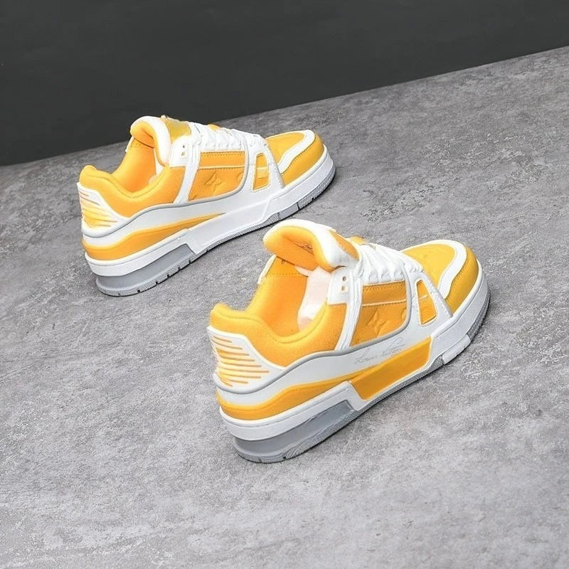 Black Warrior Men's Spring and Autumn New Trend Versatile Autumn Sports Leisure Small White Board Shoes