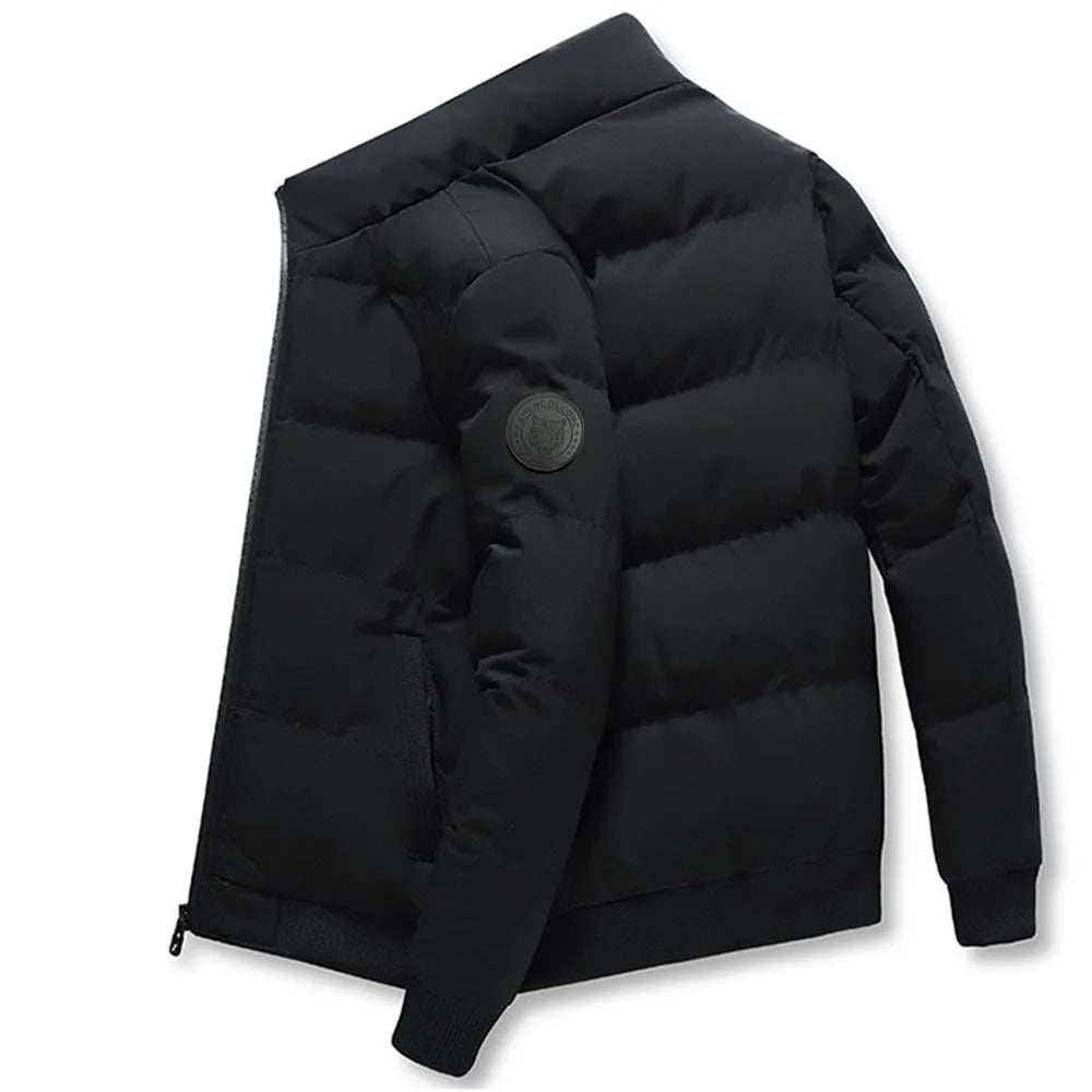 Mens Winter Jackets and Coats Cotton Outerwear Clothing 2024 New Parkas Jacket Men's Windbreaker Thick Warm Male M-5XL