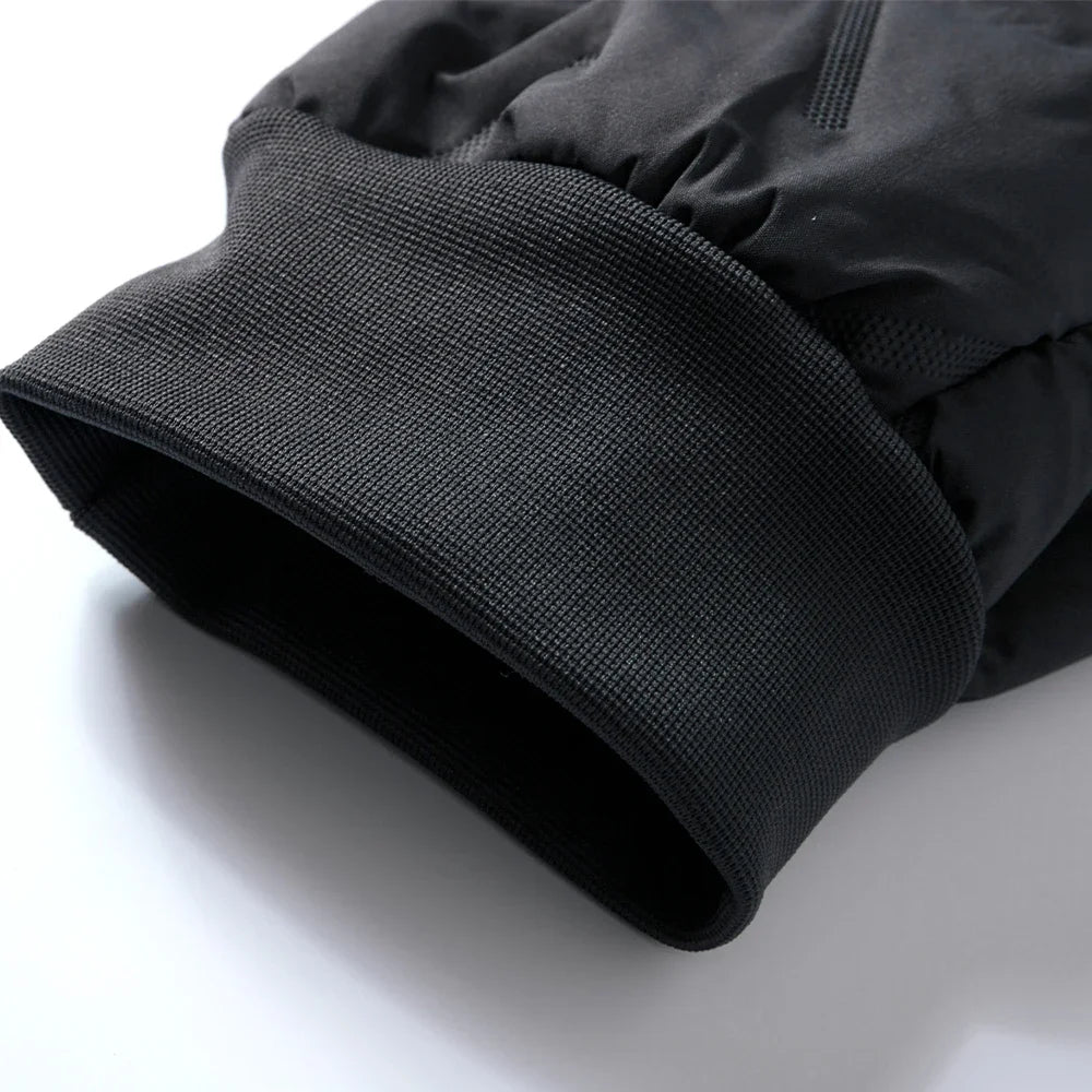 Winter Sweatwear Men Plush Thick Fleece Sweatpant Waterproof Windproof Warm Cotton Pants Lambswool Thermal Trousers Casual Pants