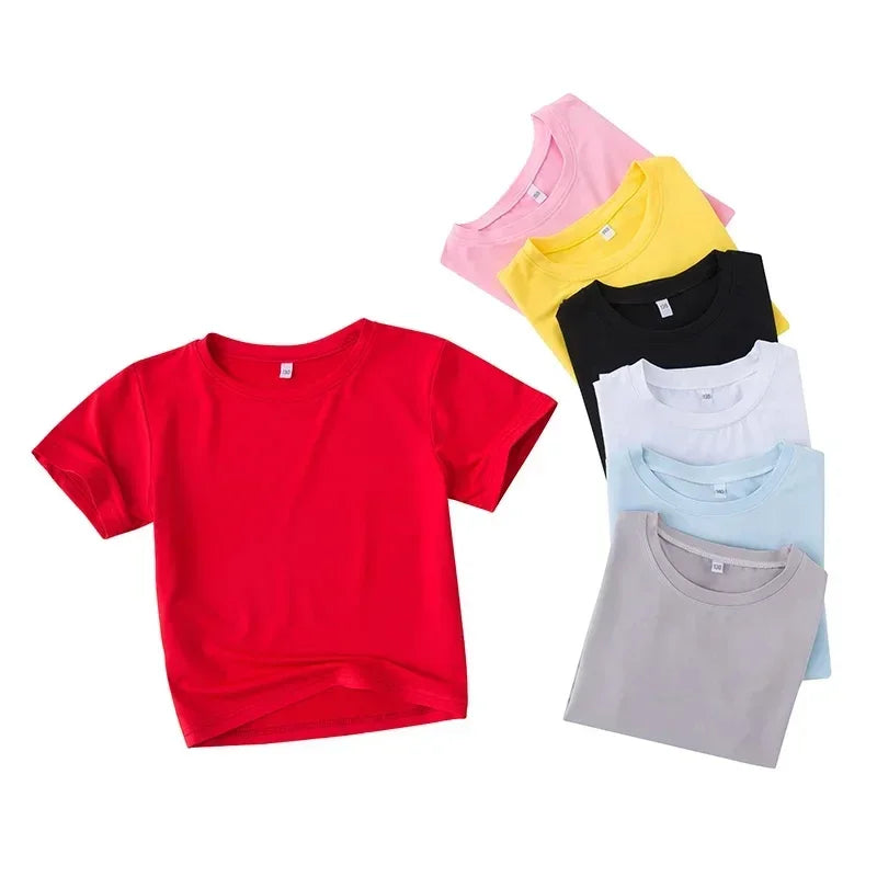 Boys Girls Clothes Set Summer Cartoon Demon Slayer T shirt+Short Pants 2pcs Children Clothing Teen 1 2 3 4-14 Year Kids Suit