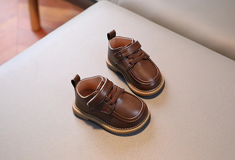 Baby Boy Shoes Spring Autumn Toddler Oxfords Infant Shoes Newborn First Walkers Party Wedding Baby Soft PU Leather Shoes For Boy