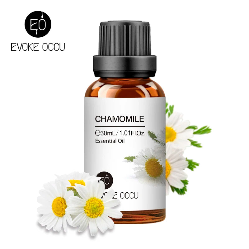 30ML Pure Jasmine Rose Mint Lavender Vanilla Essential Oil for Diffuser, Humidifier, Massage, Skin Hair Care, Soap Candle Making