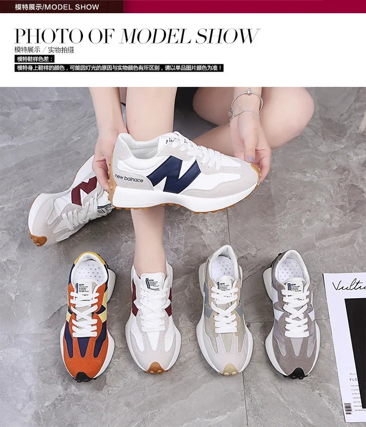 New Style Zugu Women's ShoesinsPopular Thick-Soled Dad Sneakers2025Summer Breathable Season Comfortable Sneaker