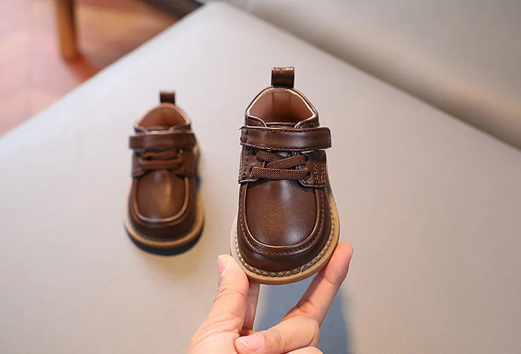 Baby Boy Shoes Spring Autumn Toddler Oxfords Infant Shoes Newborn First Walkers Party Wedding Baby Soft PU Leather Shoes For Boy