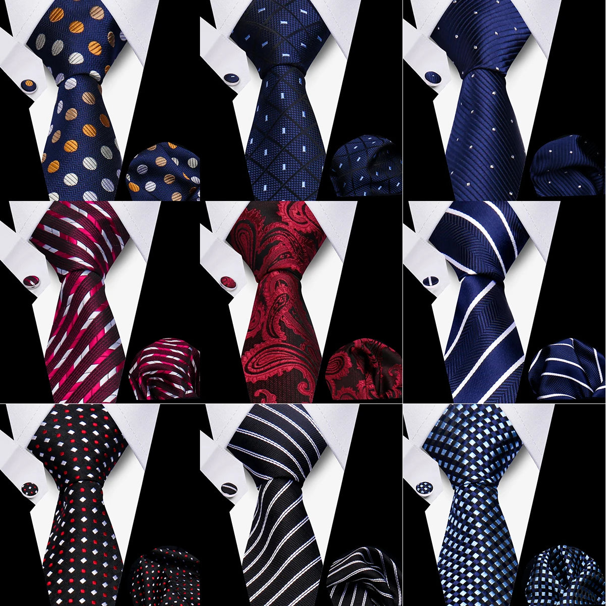Men Tie Set