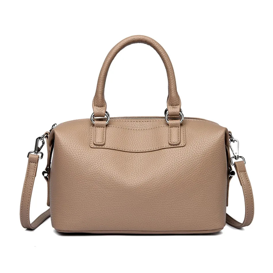 High Quality Soft Pu Leather Casual Tote Bags Women Hand Bags Shoulder Crossbody Messanger Bag Female Large Capacity Sac A Main