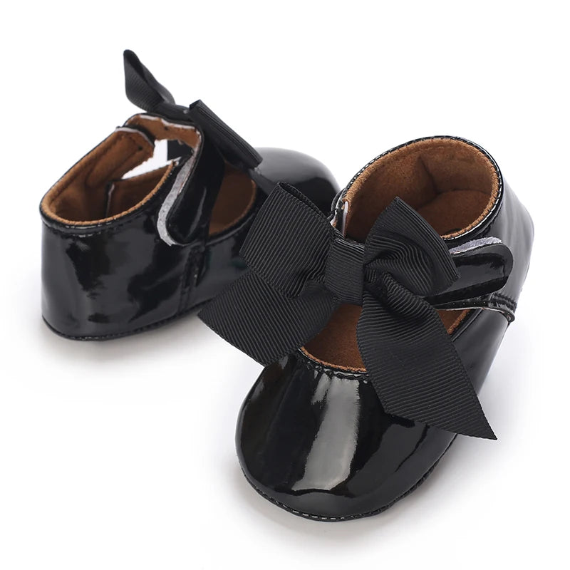 Cute White Lace Baby Girl Princess shoes  Baby Moccasins Moccs Shoes Bow Fringe Rubber Soled Non-slip Footwear Crib Shoes
