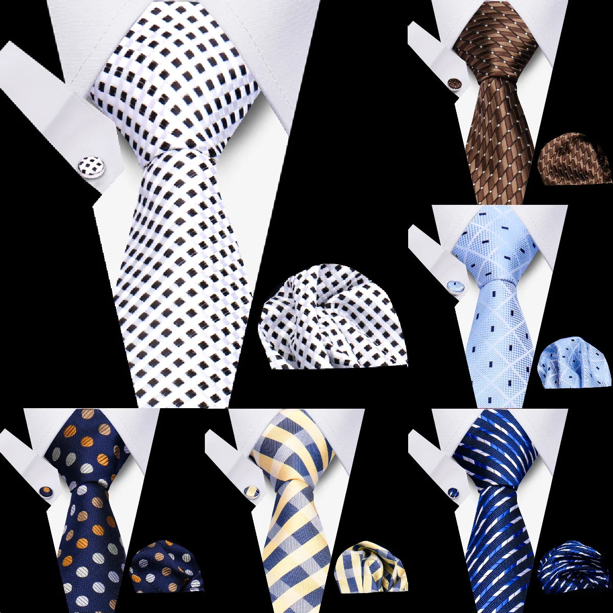 Men Tie Set