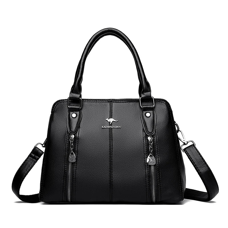 Luxury Handbags Woman Bags Designer Big Shoulder Bags for Women's 2024 Trendy Large Capacity Ladies Leather Hand Casual Tote Bag