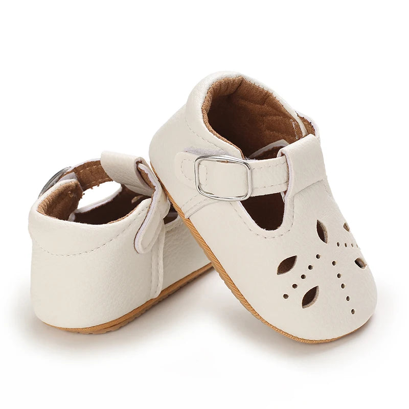 Cute White Lace Baby Girl Princess shoes  Baby Moccasins Moccs Shoes Bow Fringe Rubber Soled Non-slip Footwear Crib Shoes