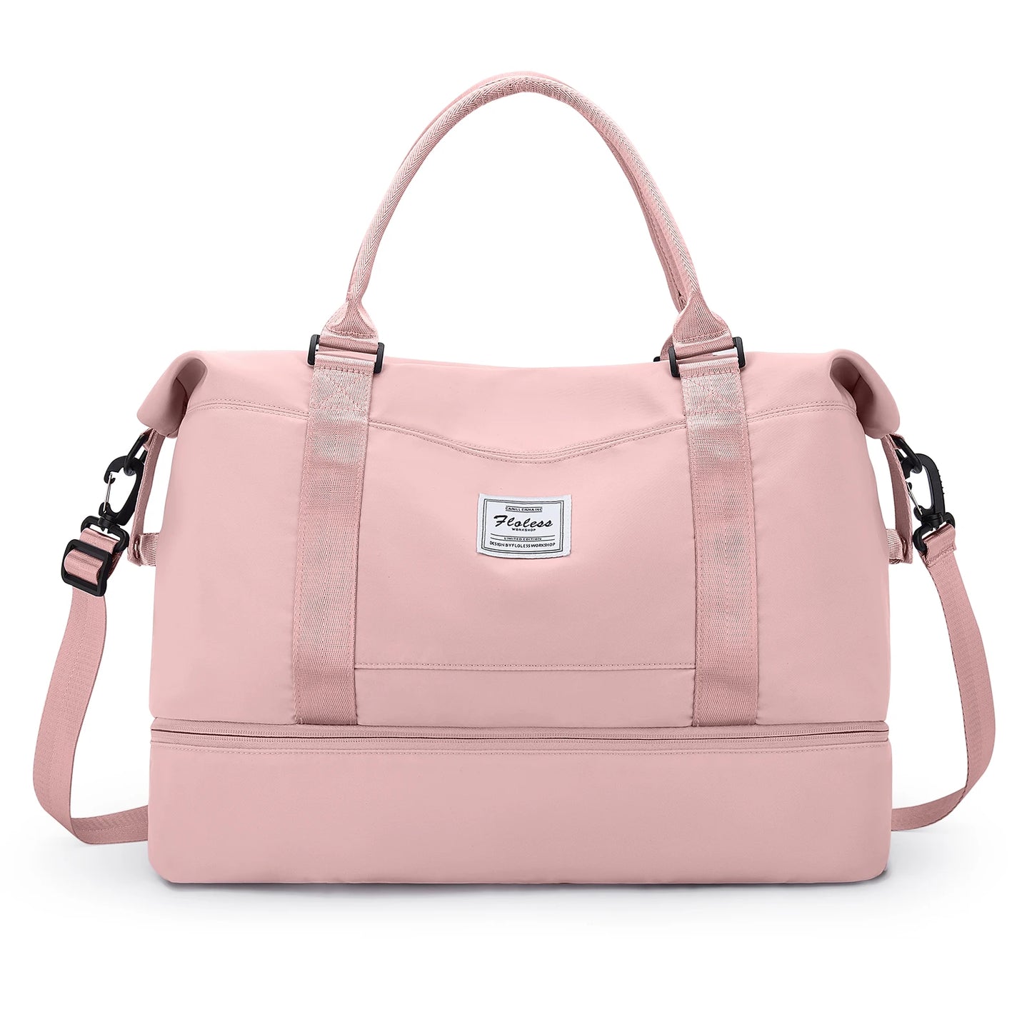 Weekender Bags for Women,Personal Item Travel Bag with Shoes Compartment,Overnight Travel Duffel Bag with Toiletry Bag