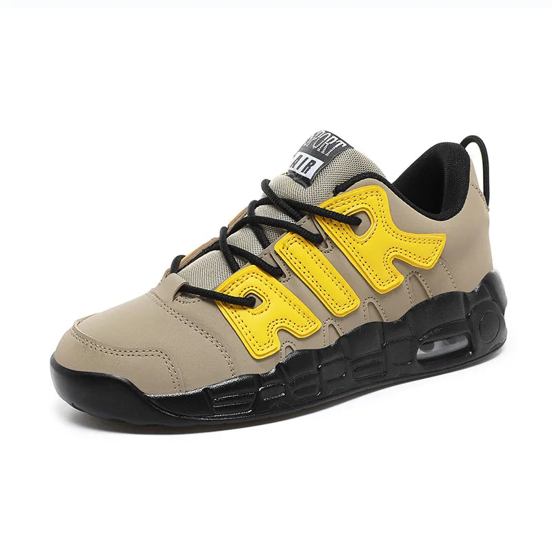 Men's Trendy Casual Sneakers Spring and Autumn Lightweight Durable Shoes AIR Vintage Basketball Shoes Comfortable Running Shoes