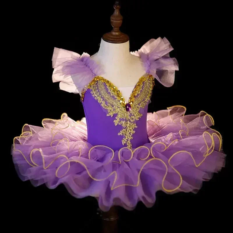 Tenues de Ballet pour filles, Costumes de Cosplay pour enfants, robe de   ballerine pour  spectacle de danse du lac des cygnes