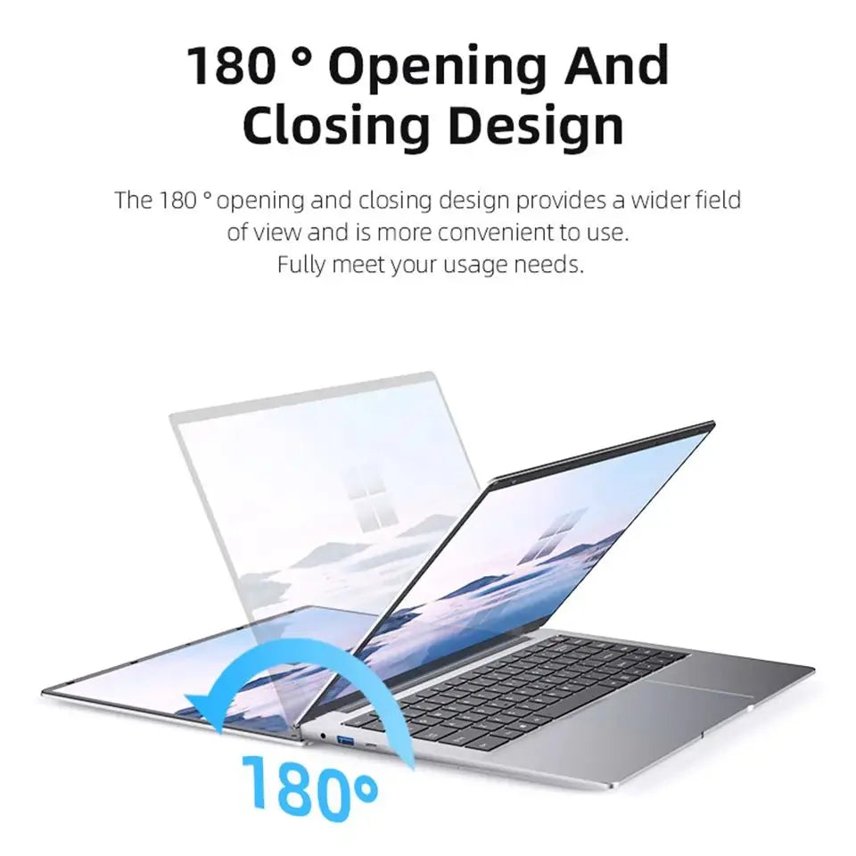 Windows 11 14.1 inch Laptop Computer intel i7 7500U Intel A3950 Laptops 1080P 12GB DDR4 1TB 2TB SSD Portable i7 Laptop Notebook