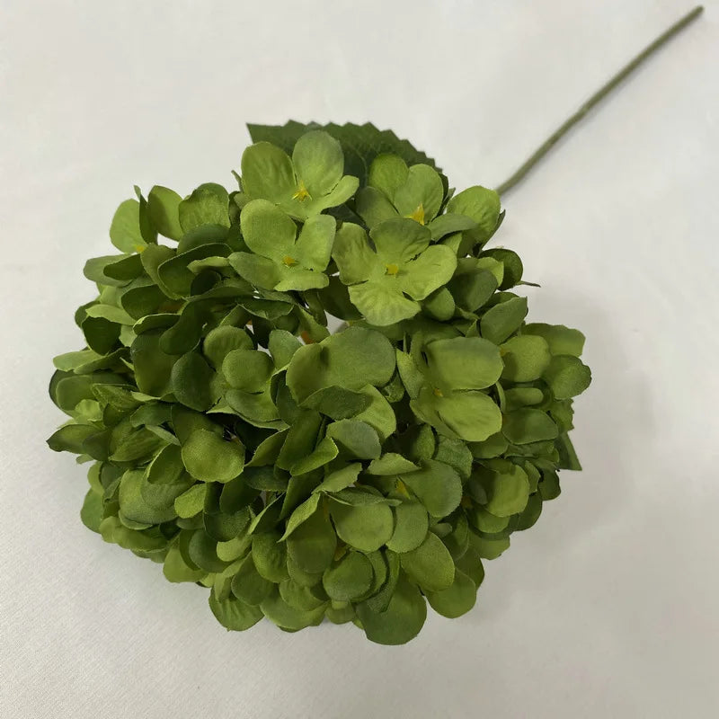 58cm Beautiful Silk Artificial Flowers Hydrangea bouquet for Home Party Wedding living room   decoration accessories
