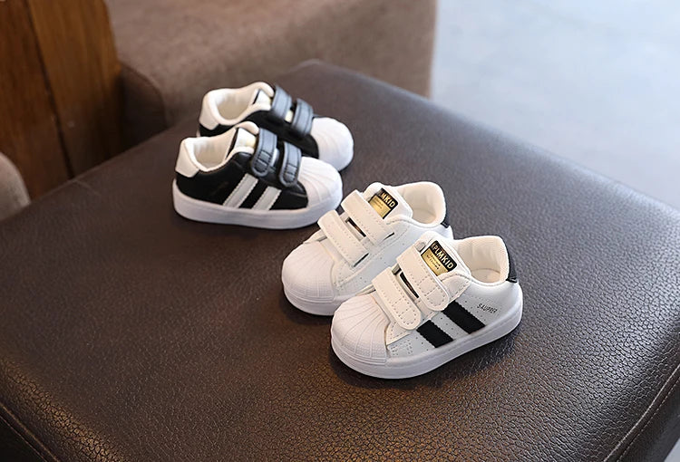 Baby shoes toddler shoes soft sole baby spring and autumn shell toe boys and girls shoes infant sneakers children's single s