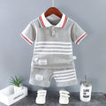 New Baby Boy Clothes Suits Summer Baby Clothes Set Print Dinosaur T-shirts+Pant 2pcs/Suit Infant Outfits Kids Girls Clothes Sets