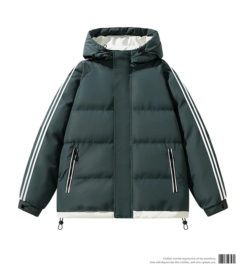 Winter Outdoor Men's Cold proof Warm Sports and Leisure Thick Cotton Jacket Winter Comfortable Fashion Trend Versatile Jacket
