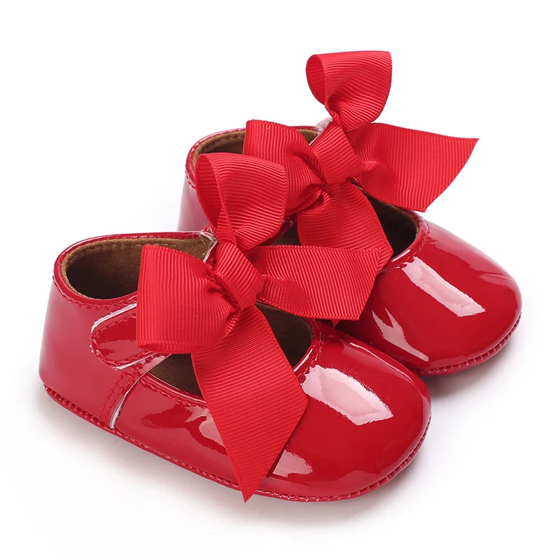 Cute White Lace Baby Girl Princess shoes  Baby Moccasins Moccs Shoes Bow Fringe Rubber Soled Non-slip Footwear Crib Shoes