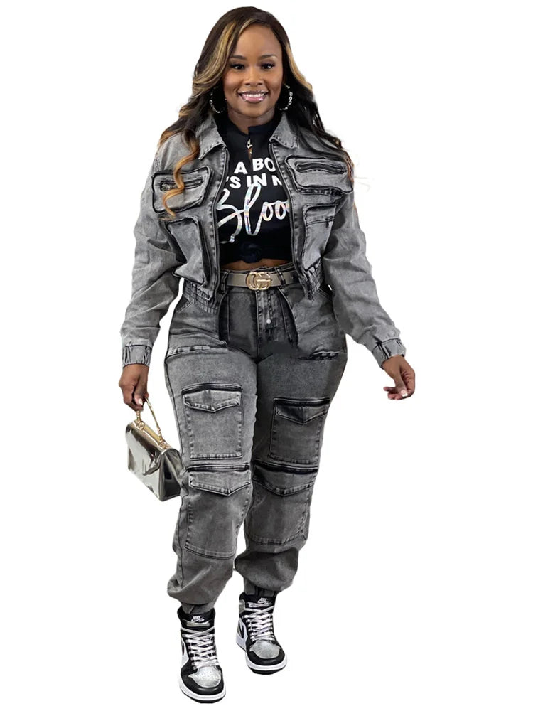 Denim Set for  Women
