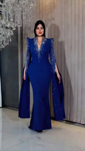 luxury black gala Dress