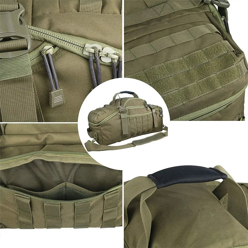 Outdoor Travel Bag Multifunctional Camouflage Bags Sports Handbag Hiking Cross-Country Backpack Large Capacity Hiking Daypack
