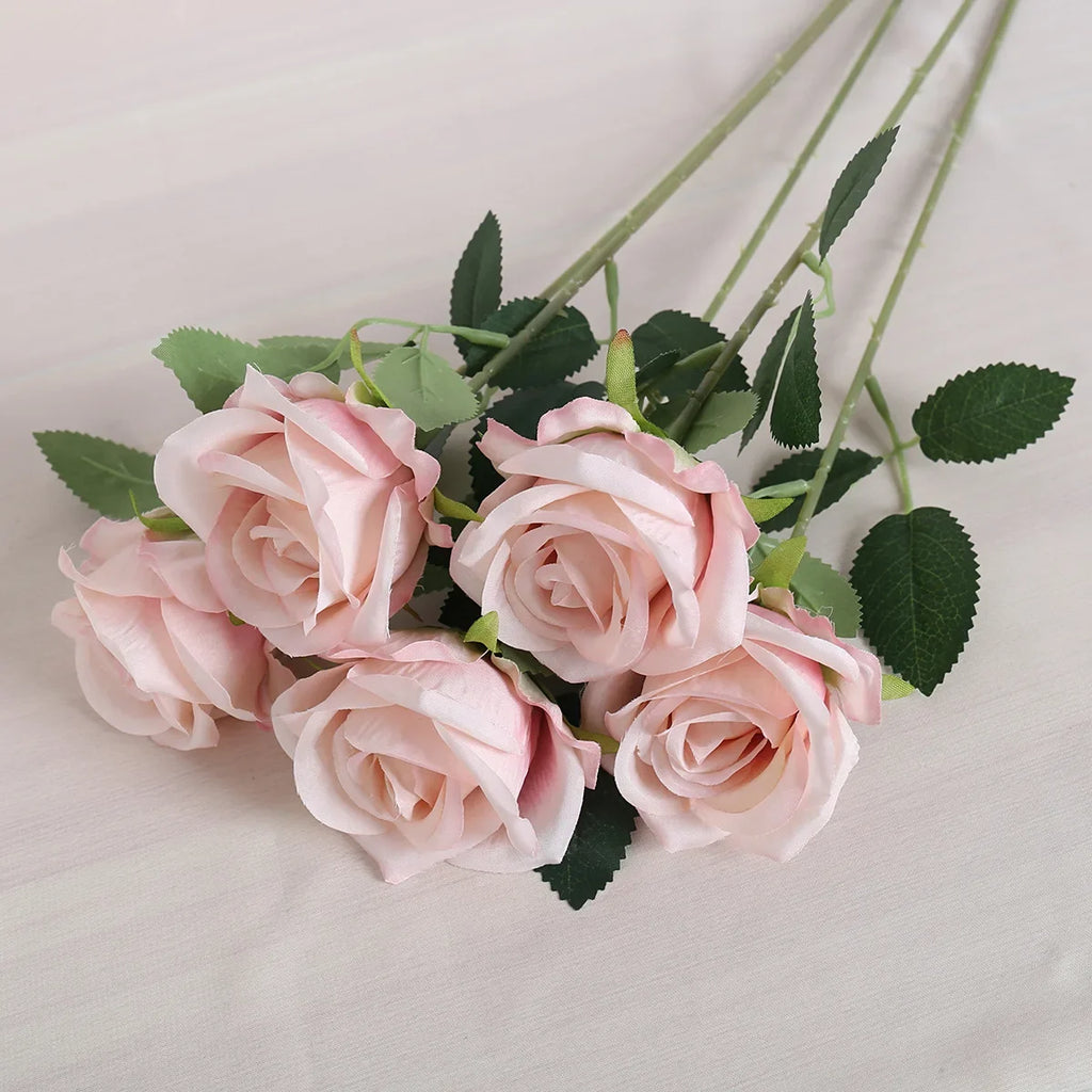 Artificial Roses Flowers Wedding Procional Flower Arch Decor Handheld Baund Wall Flower Bouquet Home Decor Accories