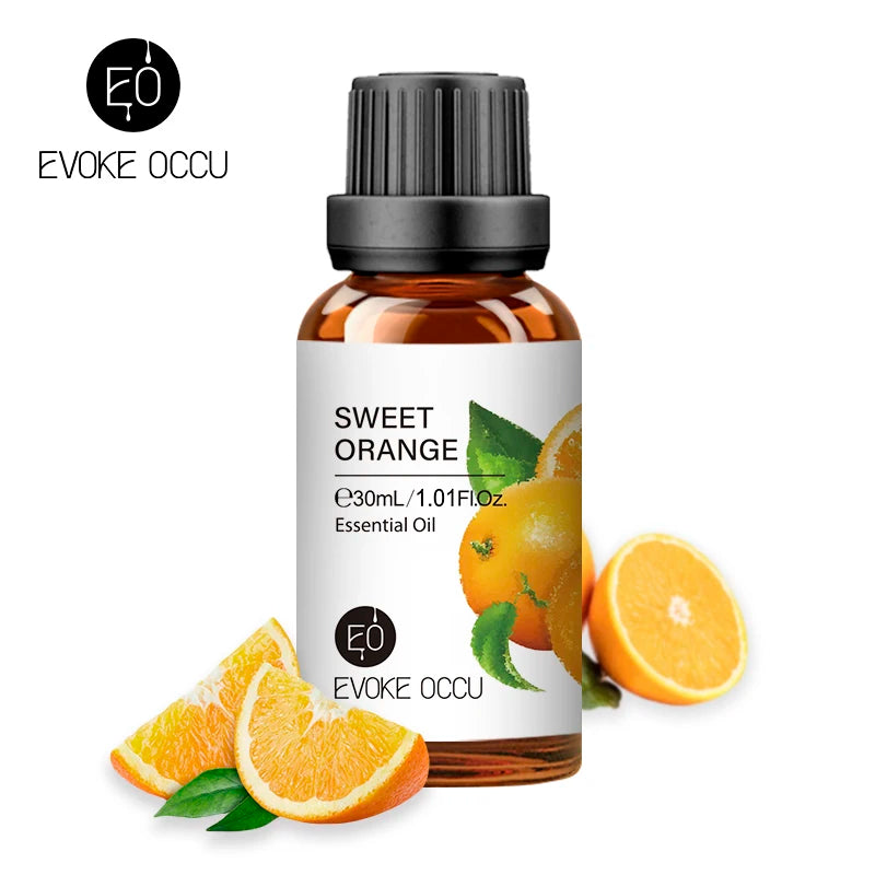 30ML Pure Jasmine Rose Mint Lavender Vanilla Essential Oil for Diffuser, Humidifier, Massage, Skin Hair Care, Soap Candle Making