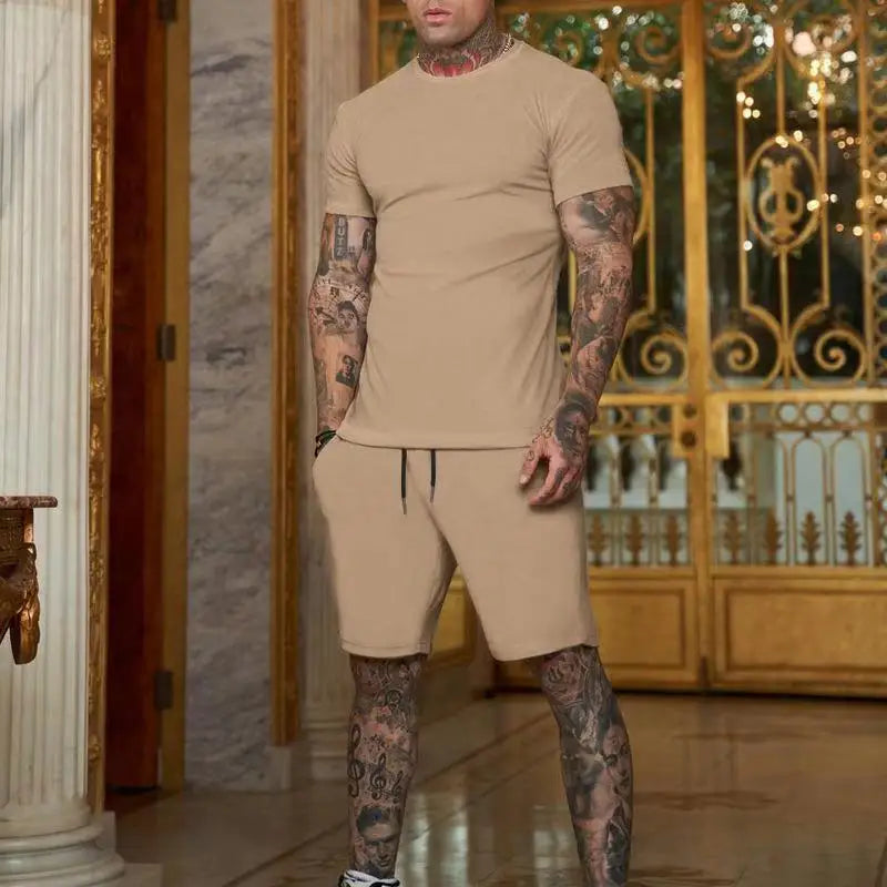 T-shirt shorts set