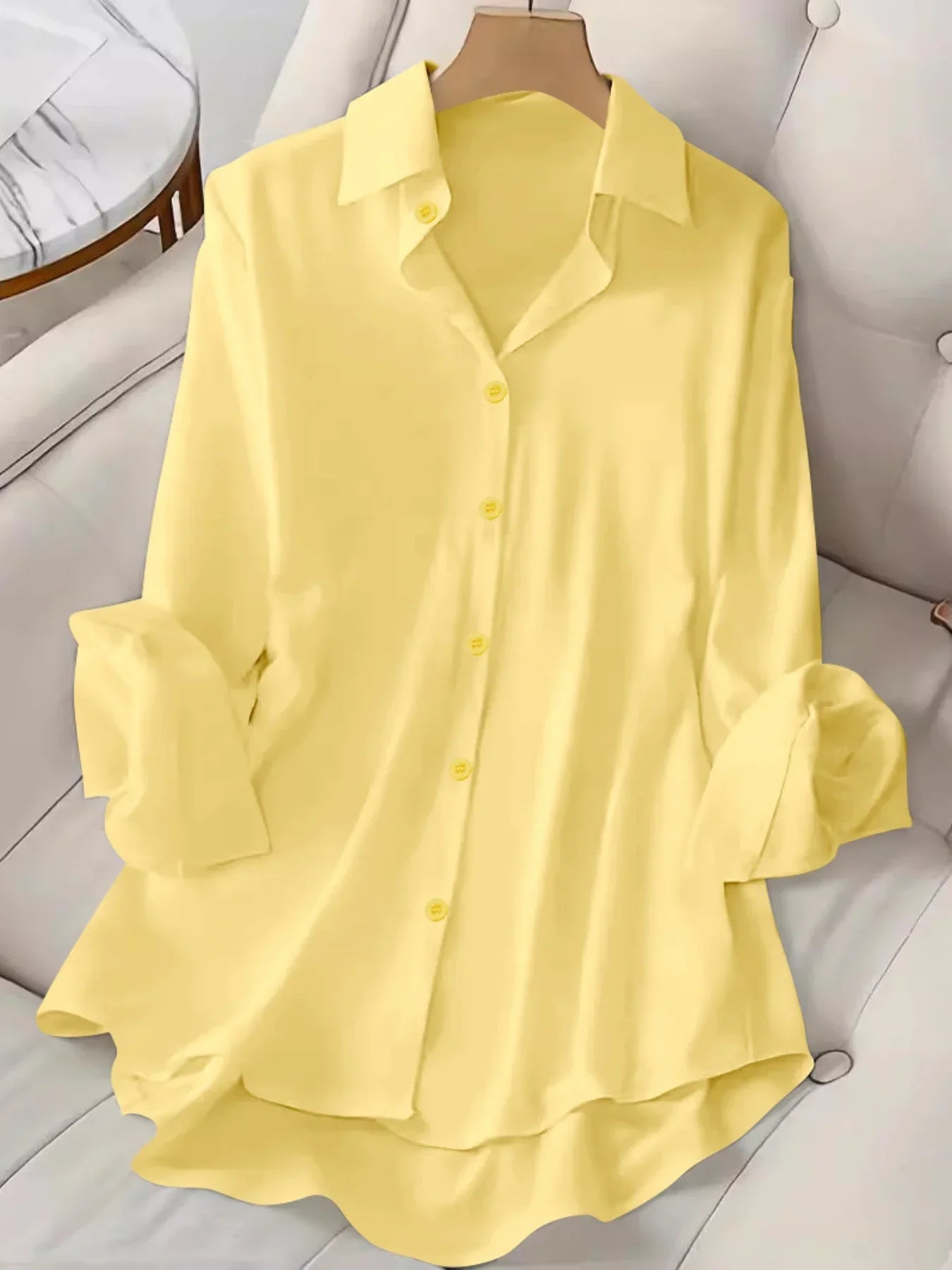 Plus Size Women's Shirt 2025 Summer New Casual Loose Fashion Top Hot Sweet Elegant Travel Essential Blouse Single-breasted Lapel