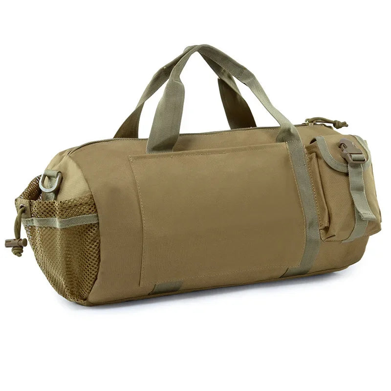 Men's Large Capacity Dry Wet Separation Crossbody Portable Sports Training and Fitness Bag Short Distance Travel Luggage Tote